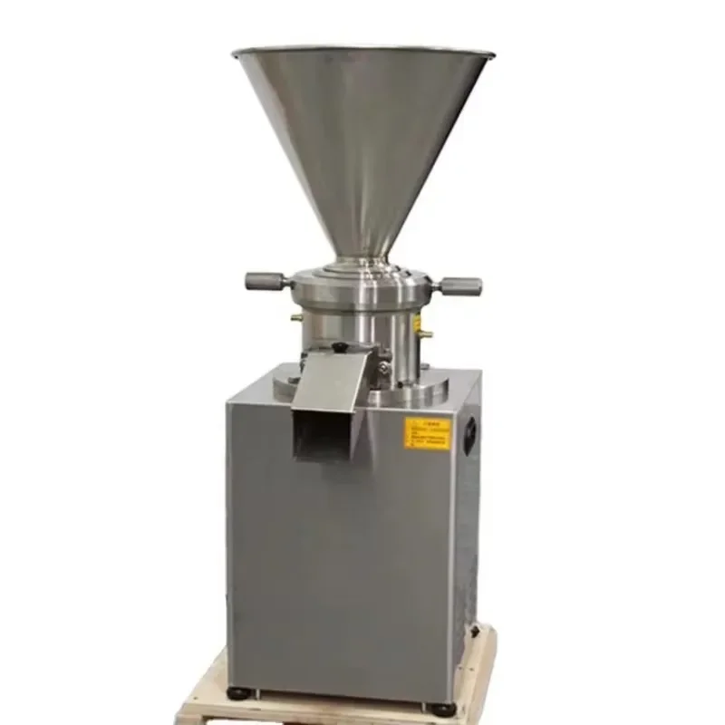【Best-selling】High Quality Full Stainless Steel Sesame Butter Making Machine Grinder Tahini Penut Butter Making Machine From Mil