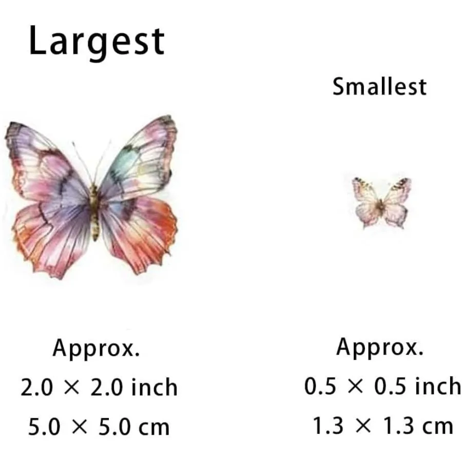 ไม้คนสีเขียวรูปผีเสื้อ 50 ชิ้น สำหรับสมุดภาพ สมุดบันทึก สมุดแพลนเนอร์ สมุดไดอารี่ ซองจดหมาย การ์ด ทำคอลลาจ ห่อของขวัญ ตกแต่งโทรศัพท์