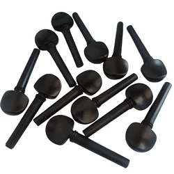 40pcs high quality Ebony Violin Tuning Pegs 4/4 full size, violin parts accessories