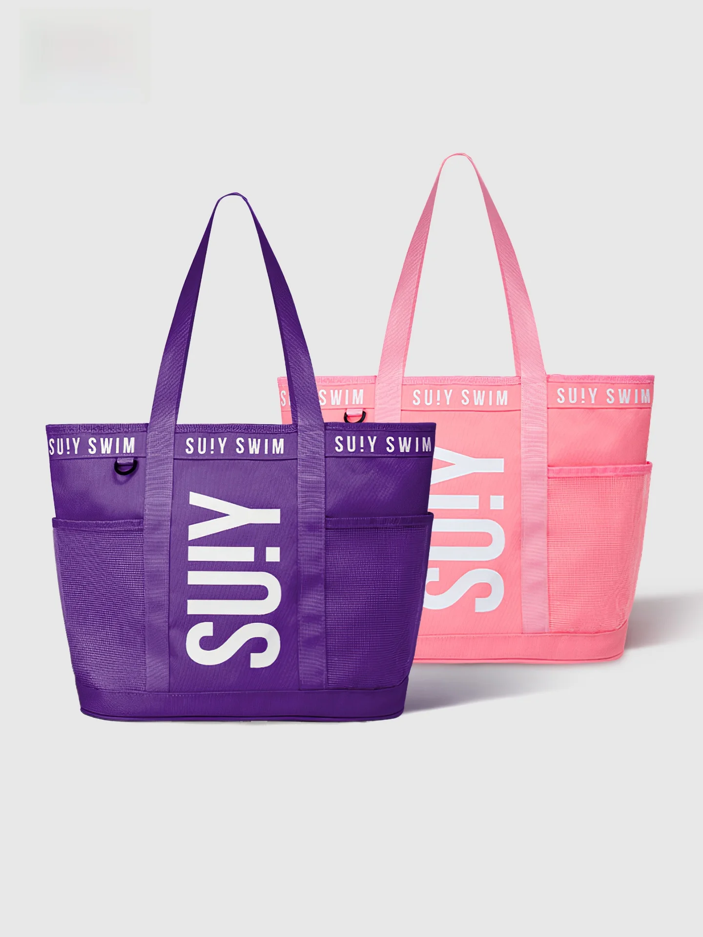 suiy-swimming-special-bag-women's-waterproof-large-capacity-beach-handbag-sports-fitness-essential-dry-wet-separation