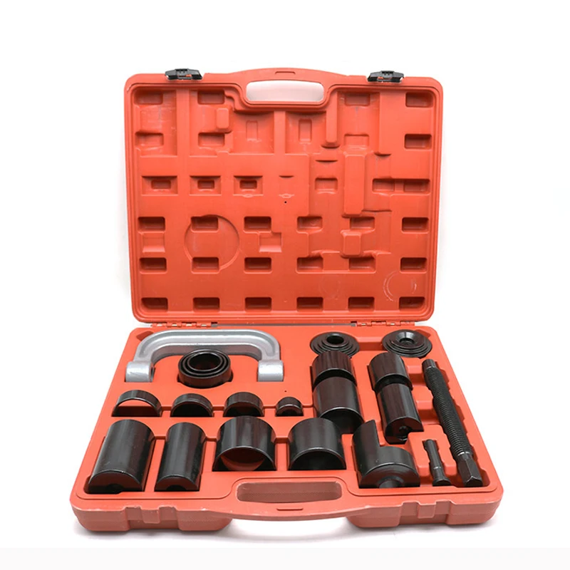 21 Pcs/Set Ball Joint Press Kit Carbon-steel Auto Repair Remover Install Adapter Tools for Garage Automobile Repair Shop