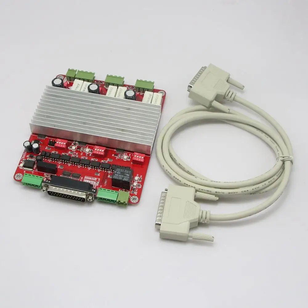 CNC TB6560 3 Axis Stepper Motor Driver Controller Board with Cable for Engraving Machine