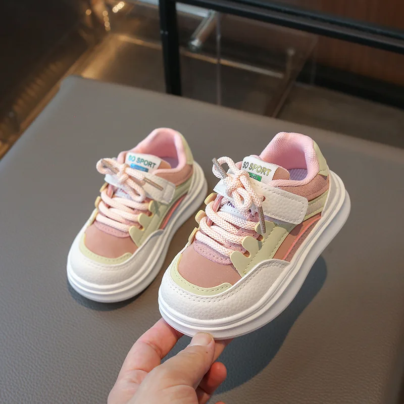 2024 Autumn New Children Sneakers for Girl Boy Fashion Korean Style Comfortable Anti-slippery Casual Versatile Baby Sports Shoes