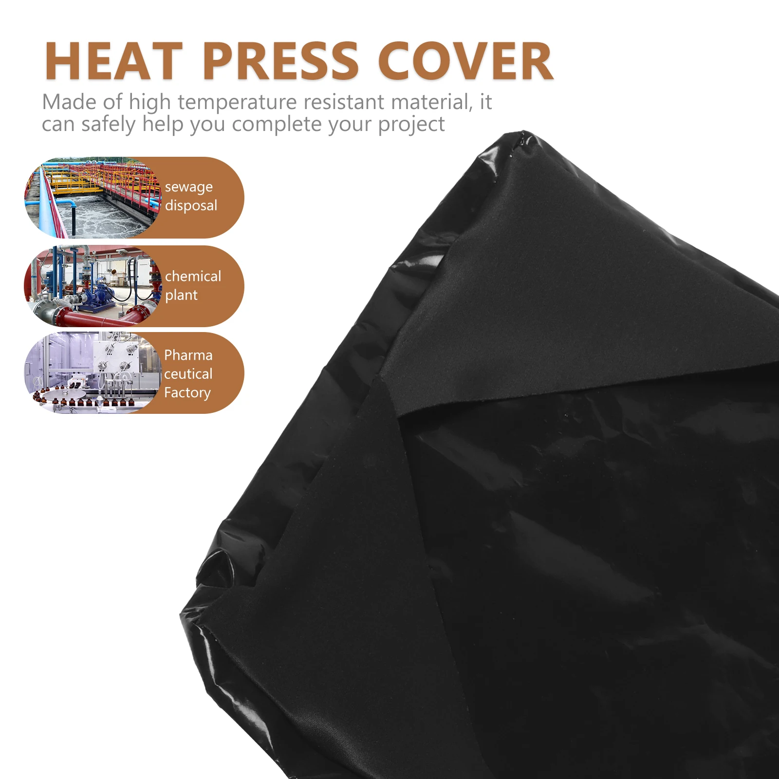 

Protective High Temp Resistant Easy Install Scratch Resistant Non-Stick Reusable Heat Press Wrap Sublimation Machine Sturdy