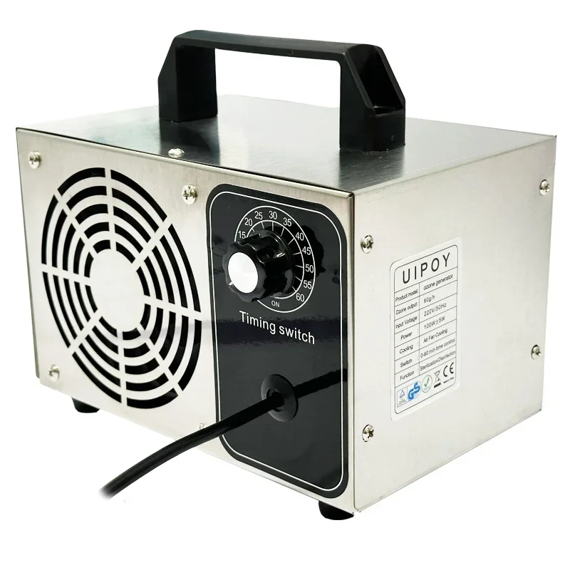 220v 60g Ozone Generator Portable Air Purifier O3 Ozonator Cleaner Home Desinfection Ozonizer Remove Formaldehyde