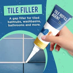 20ml Tile Gap Repair Glue Waterproof Tile Repair Agent Filling Bathtub Fixing Mending Glue Ceramic Wall Repair Agent Gap Filler