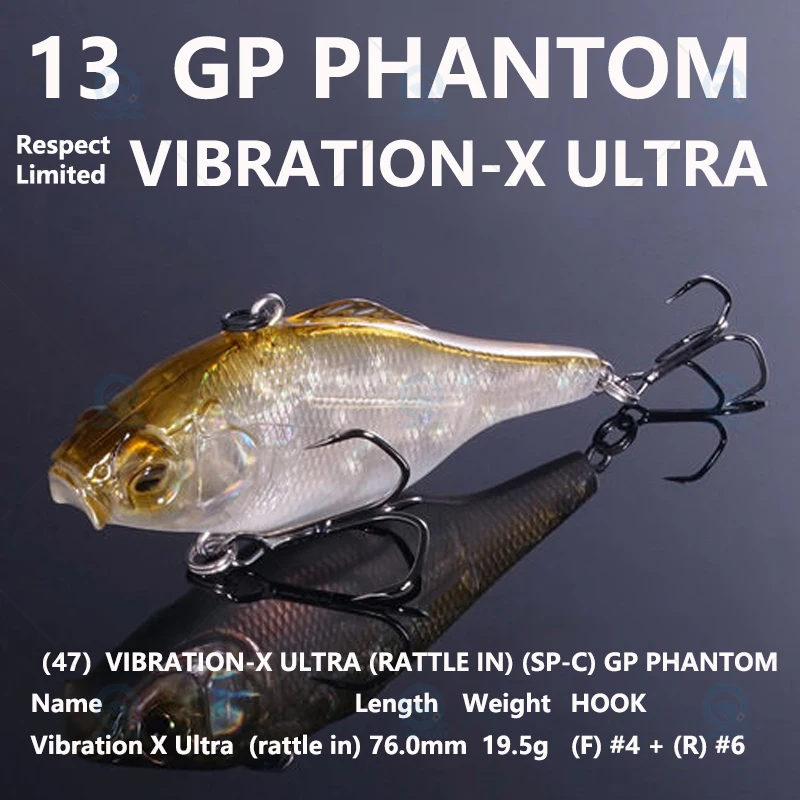 JAPAN Megabass NEW VIBRATION-X ULTRA Rattle In / Silent Fishing