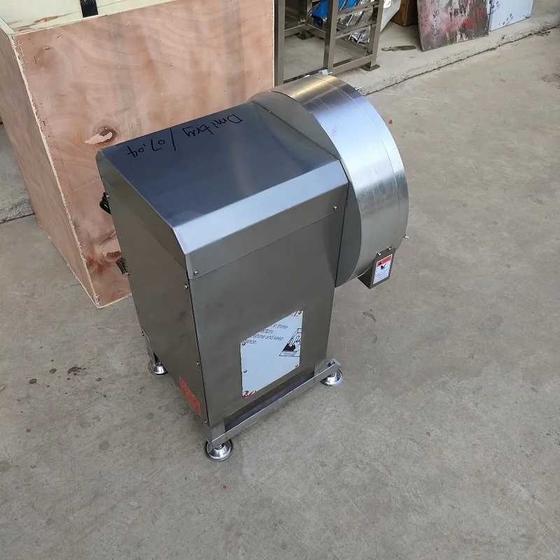 Continuous Feeding Commercial Vegetable Cutter for Mass Production of Pickled Radish and Ginger Pickle Cutter