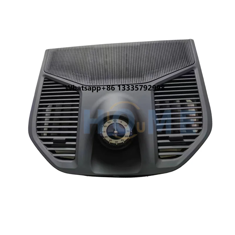 Interior Center Clock Compass Time Modification Accessional Panel Car Dashboard Console Stopwatch for Porsche Cayenne 2023-