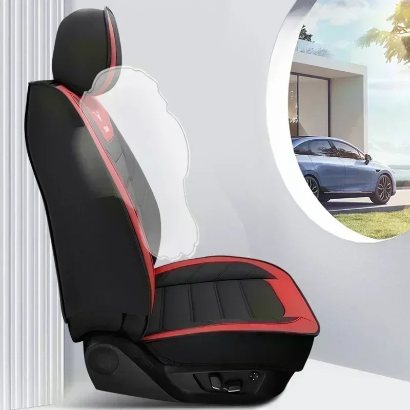 غطاء مقعد سيارة دودج رام مقاوم للماء من الجلد الصناعي المقاوم للاهتراء، مجموعة كاملة من 5 مقاعد، غطاء مقعد مريح كامل التفاف #5