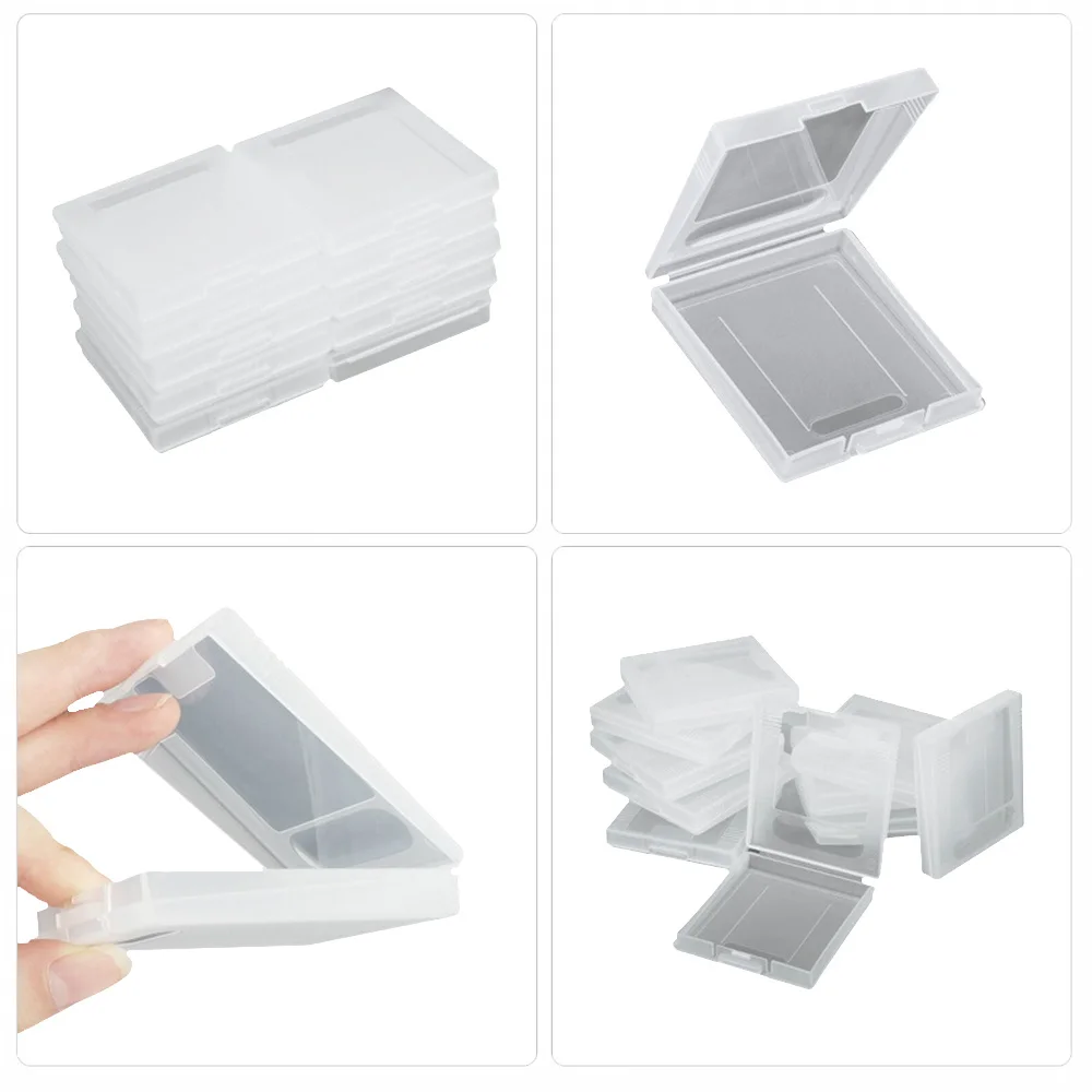 المحمولة لعبة الصبي اللون/لعبة الصبي البلاستيك جيب حالة و GBC/GB/GBP دائم كرتون الألعاب صندوق خراطيش كاسيت لعبة الملحقات #3