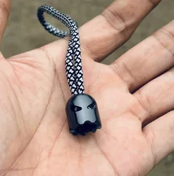 1 piece Handmade Zircon Phantom Pendant Bead Rope EDC Umbrella Rope Pendant Knife Pendant  Lanyard Pendant Beads