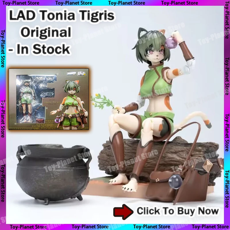 

Lad Mystic Land Tonia Action Figure In Stock Era-002 Herbalist Ver.1/12 Scale Cute Doll Toy Present Gift Set Box Figure