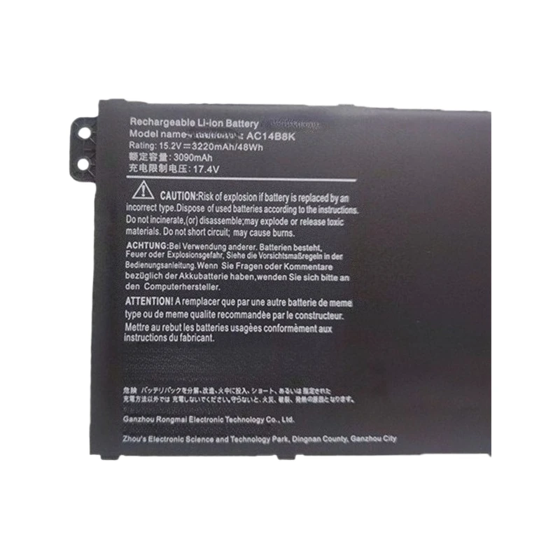 New Replacement Laptop Battery 15.2V 3220mAh AC14B8K For Acer Aspire V3-111 V5-122 E5-771 ES1-131 NE511 R3-131T V3-371-55DT