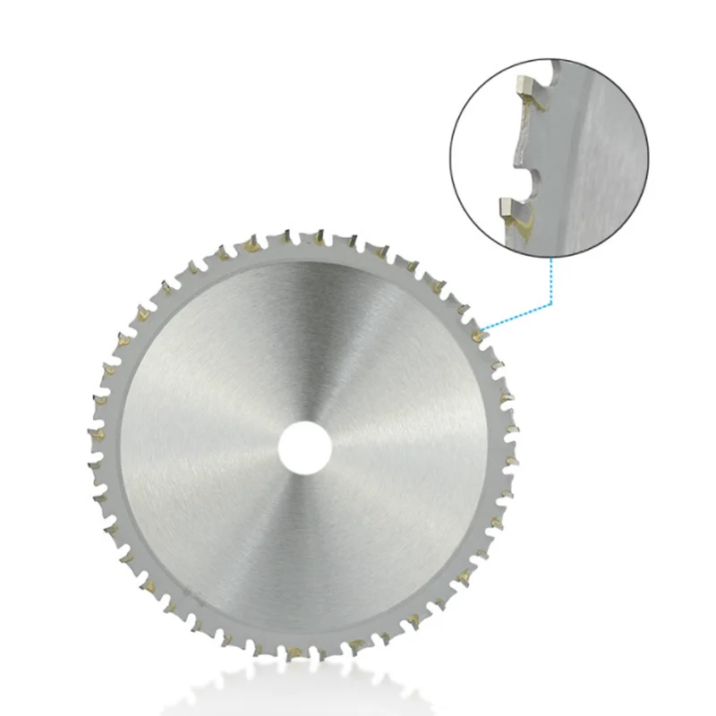 Imagem -04 - Disco da Lâmina de Corte do Metal Circular do Carboneto Viu a Lâmina 30t80t para o Aço 136 mm 165 mm 180 mm 230 mm 305 mm 355 mm 1pc o