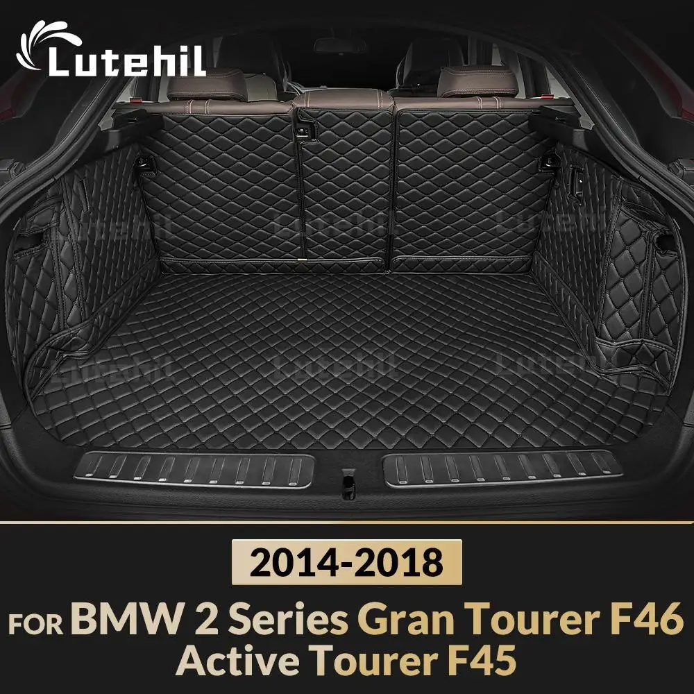 

Для BMW 2 серии Active Tourer F45 2014-2018 Gran Tourer 7-местный 2014-2017 коврик в багажник с полным покрытием, аксессуары для багажника автомобиля