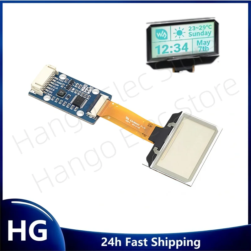 1pcs/Original 1.51Inch Transparent OLED Screen SPI/IIC I2C