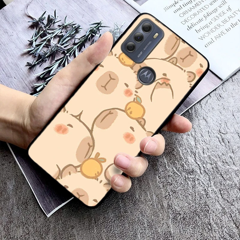 Cute bay Animal Dog Fro Pig Phone Case For Moto Edge 50 40 Pro Edge 40 30 Ultra Neo Fusion G Power G Stylus G Play E32 E20 E40 