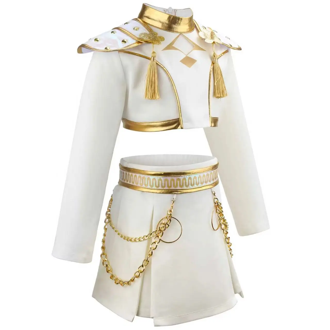 2025 KPop أزياء الهالوين شيطان هنتر التأثيرية شعر مستعار موحد أيدول مرحلة الأداء رومي ميرا زوي ملابس الحفلات