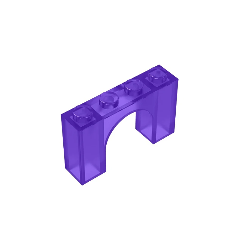 Tiny Granular Build Components 1X4X2 Cambered Blocklets 680  Compatible with LEGO 6182