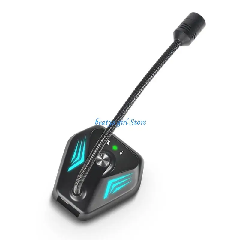 

C7AB USB Conference Microphone Featuring Color light Effects For Clear Voice Gaming
