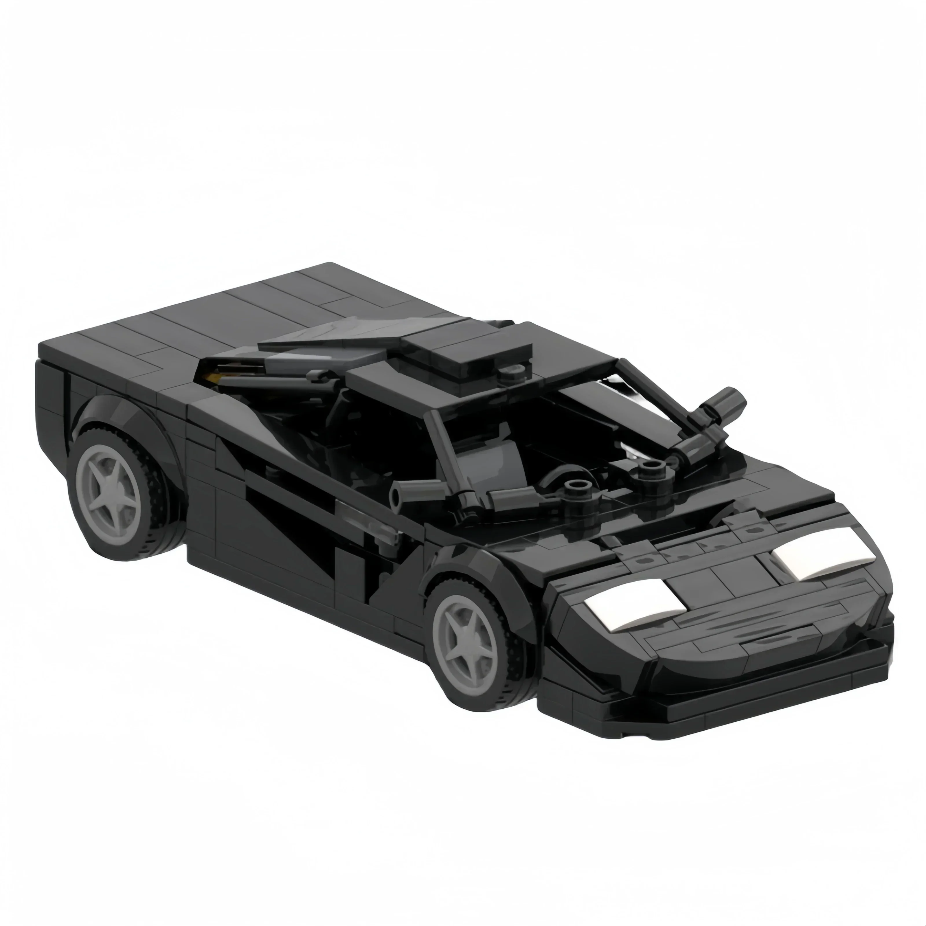 Stadt Auto Modell MOC Gebäude Ziegel Geschwindigkeit Champion Supercar F1P1 Modulare Technologie Geschenke Urlaub Montieren Kinder Spielzeug Anzug