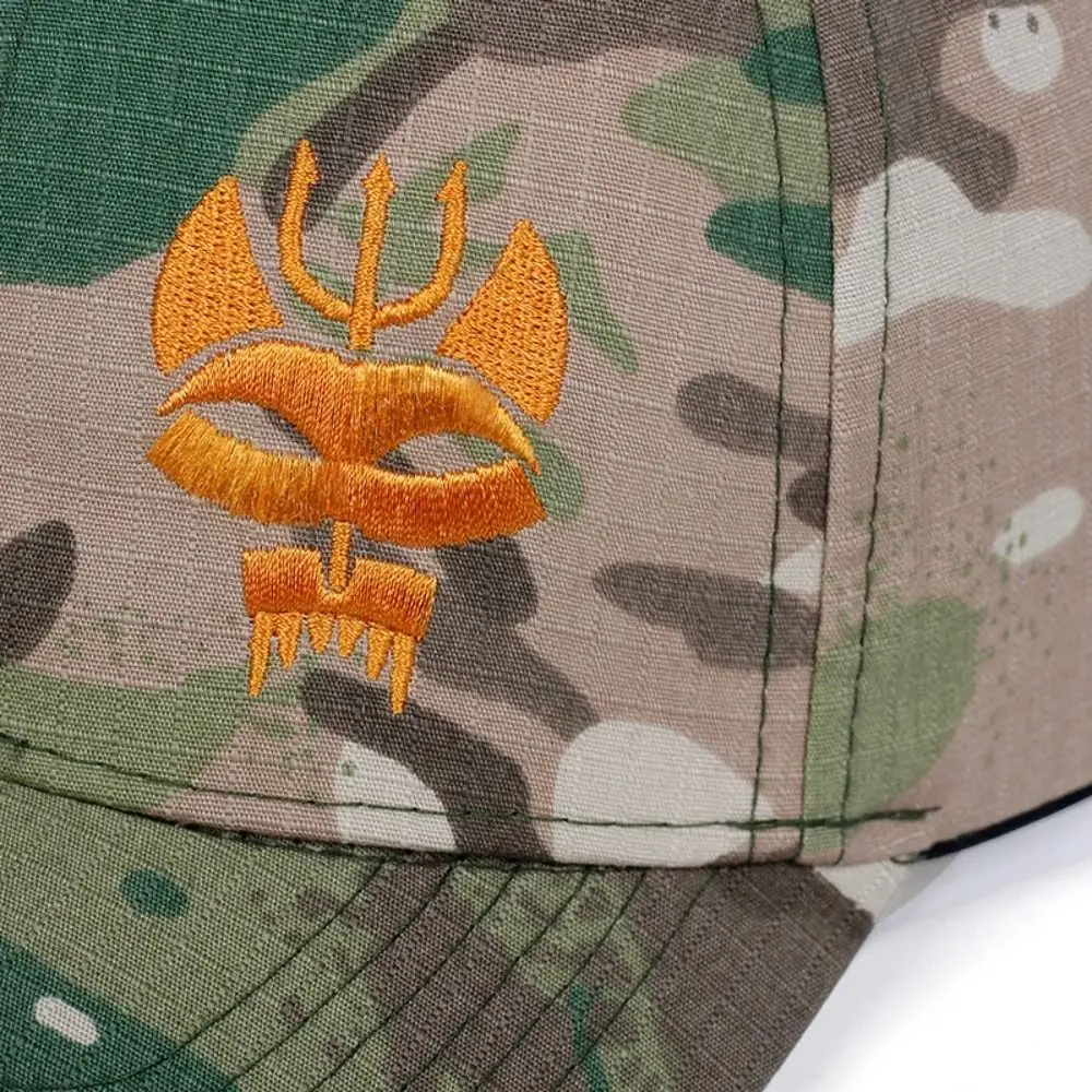 Trendige Baseballkappen der Seal Team-Serie, Nationalflagge, Acrylfasern, Snapback-Mütze, dehnbare Baumwollmütze – Detail 1