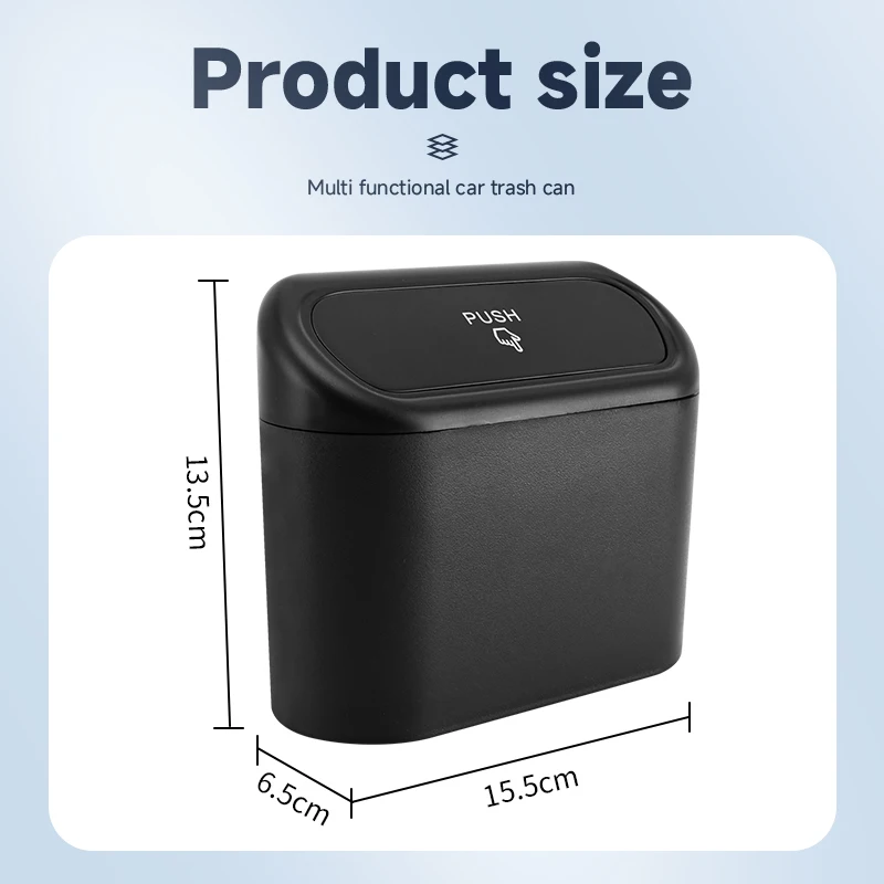 Pcs Car Trash Can With Lid For Honda CR-V CRV 5th 6th gen 2017 2018 2019 2020 2021 2022 2023 2024 2025 2026 Hybrid Accessories view 4