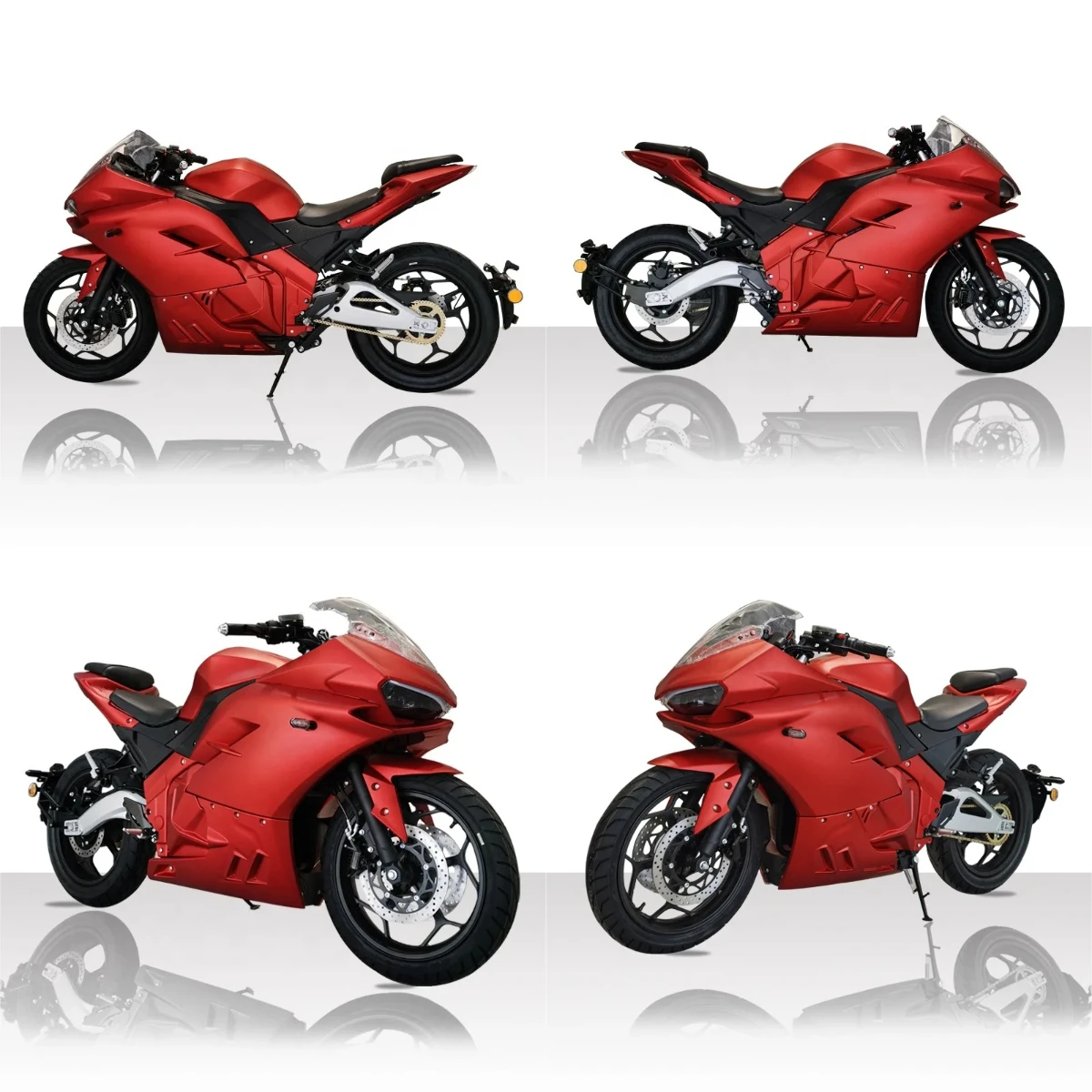 

Strovan Motorcycle Super Power 3000W 72V60ah Collection Lead Battery Electric Racing Motorcycle With Hub Motor DKT