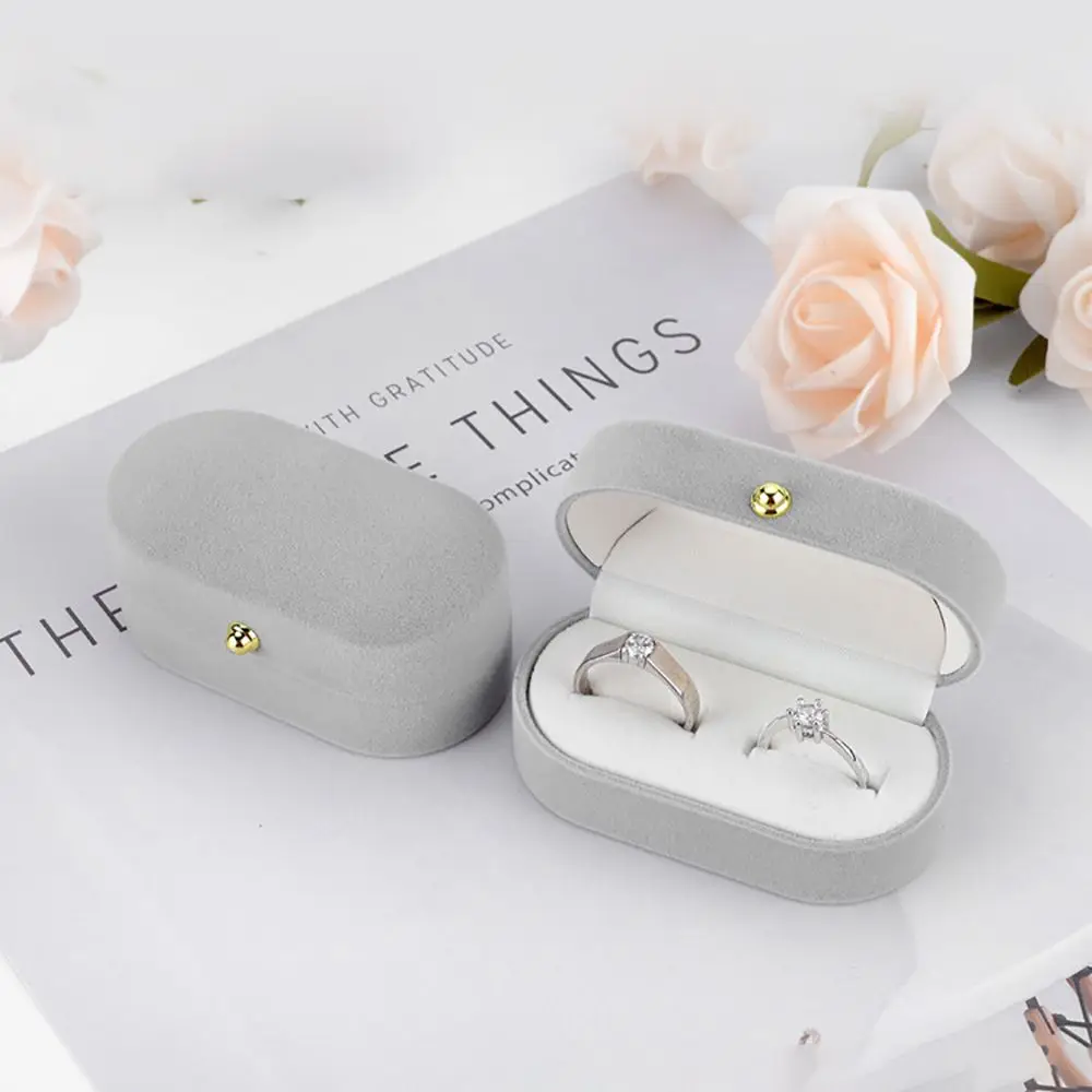 

Wedding Ring Box Organizer Lover Jewelry Packing Case Gift Gift Boxes Jewelry Display Velvet Ring Box Storage Case