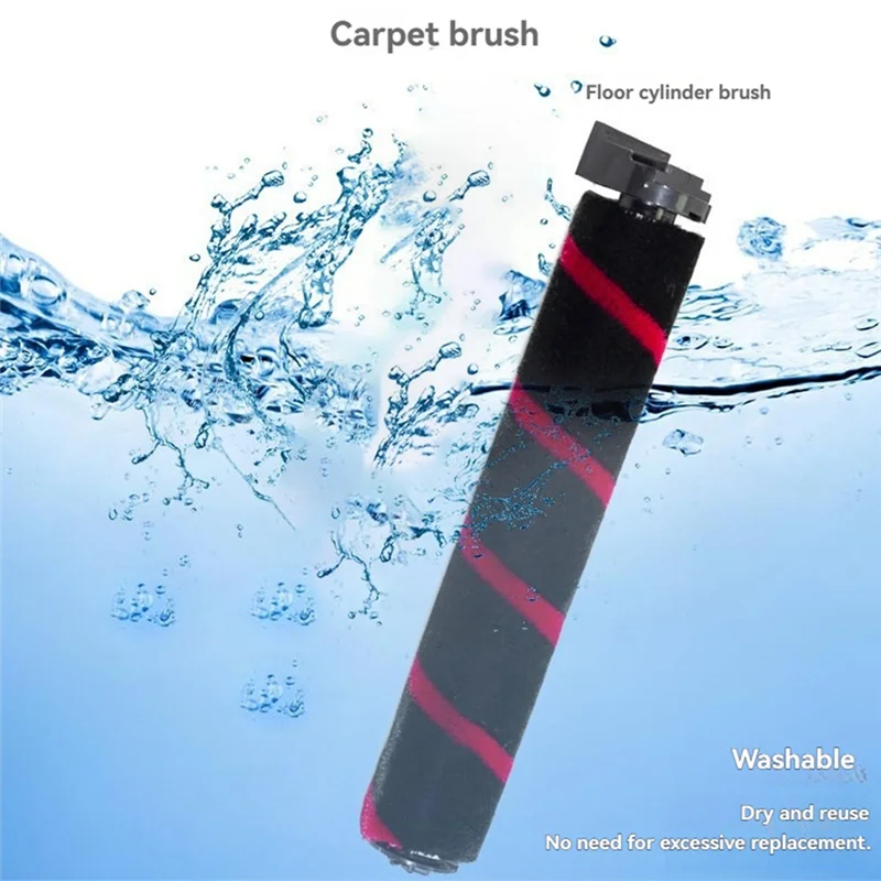 BAAM-رأس فرشاة الأرضية الكهربائية لدايسون V7 V8 V10 V11 V15 قطع غيار المكنسة الكهربائية مع أضواء الغبار LED