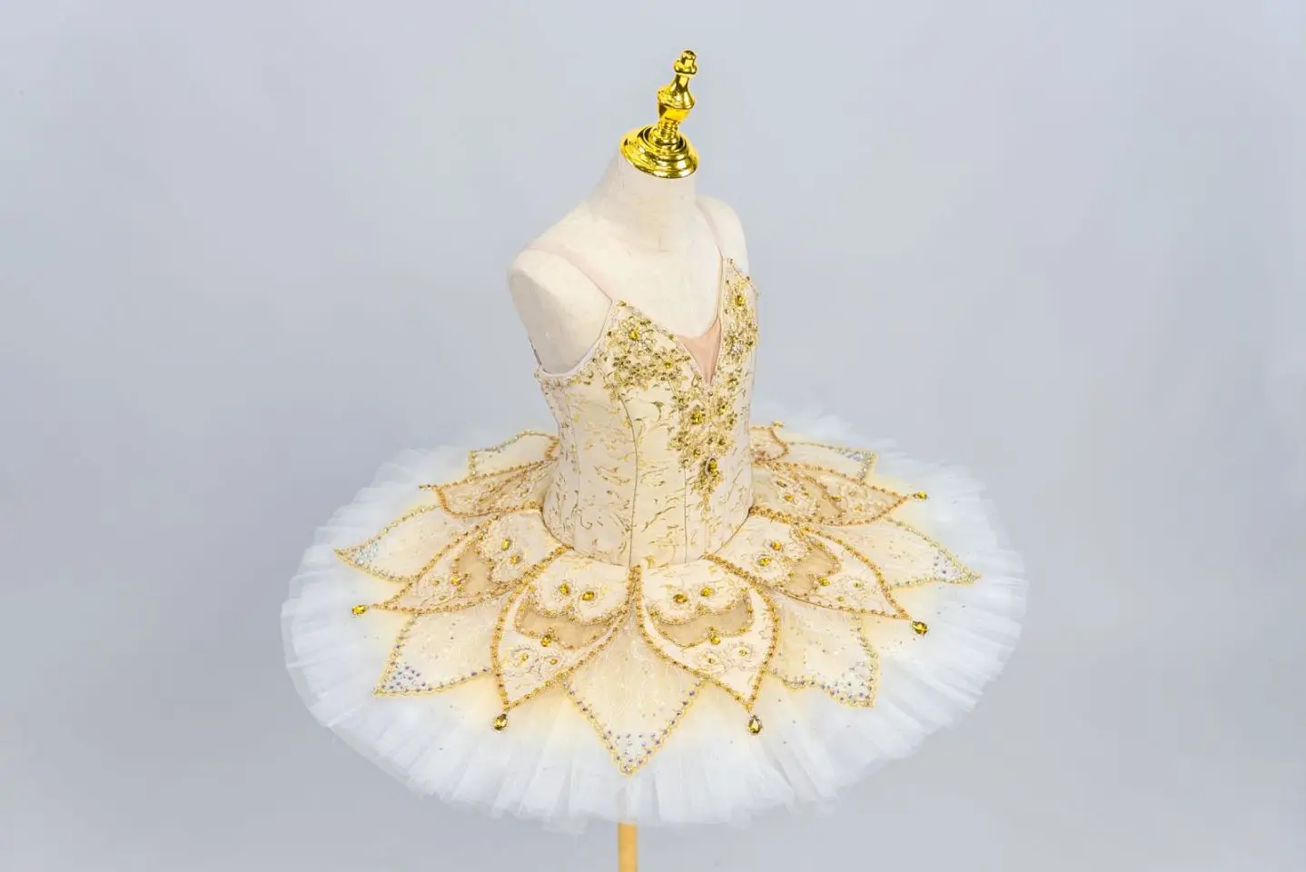 hampagne ballet dress plate skirt tutu competition dress performance dress professional custom