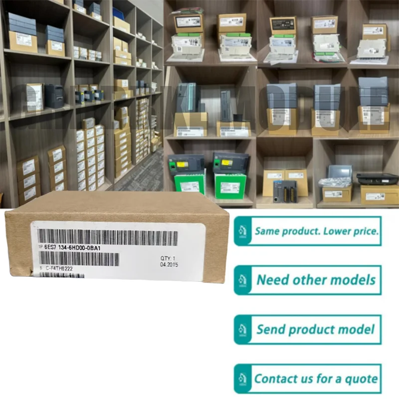 ใหม่ Original 6ES7134-6HD00-0BA1 PLC โมดูล