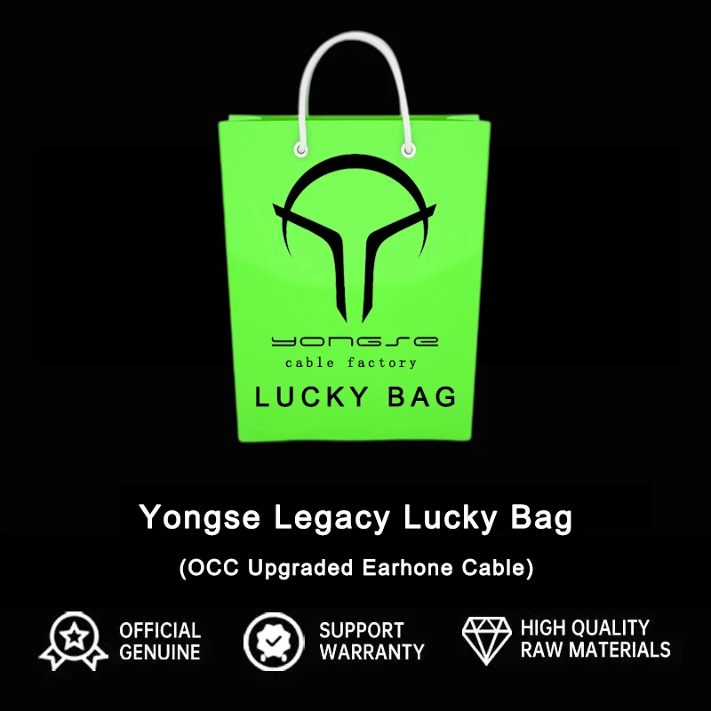 Yongse Legacy Lucky Bag - OCC Upgraded Earhone Cable , Limited Quantity