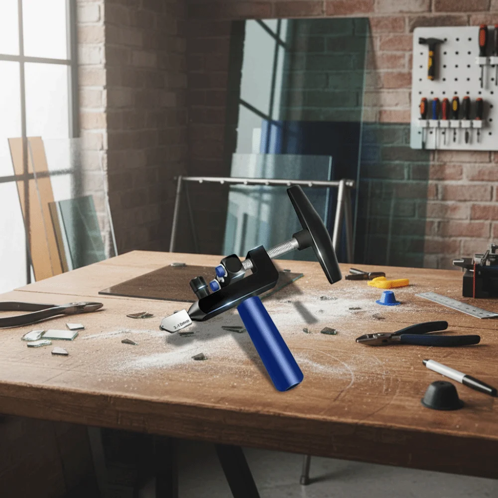 

Manual Operation Glass Tile Cutter 2 In 1 Porcelain Cutting Tile Opener Breaker Hand-Held Scribing Wheel Ceramic Tile Cutting