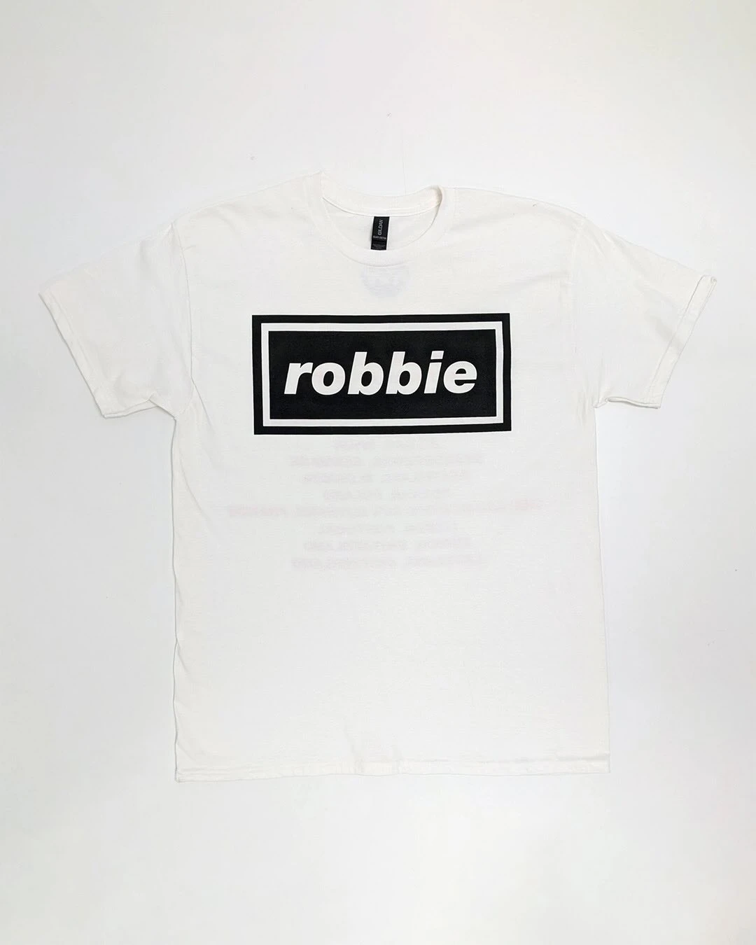 Robbie Williams Shirt 2026 Summer Oversized Classic Retro Pure Cotton T-shirt Men's Women's Fashion Y2k Style Loose Clothing