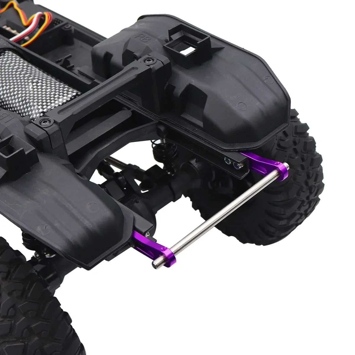 CNC Aluminum Adjustable Front Rear Modular Bumper Fairlead For 1/10 RC Crawler LCG TRX4 SCX10 Capra Comp Builds Chassis Upgrades