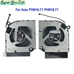 Computer Cooling CPU GPU Fan For Acer Predator Helios Neo 16 PHN16-71 PHN18-71 PHN16-71-57W1 5060 Laptop Cooler Radiator Fans