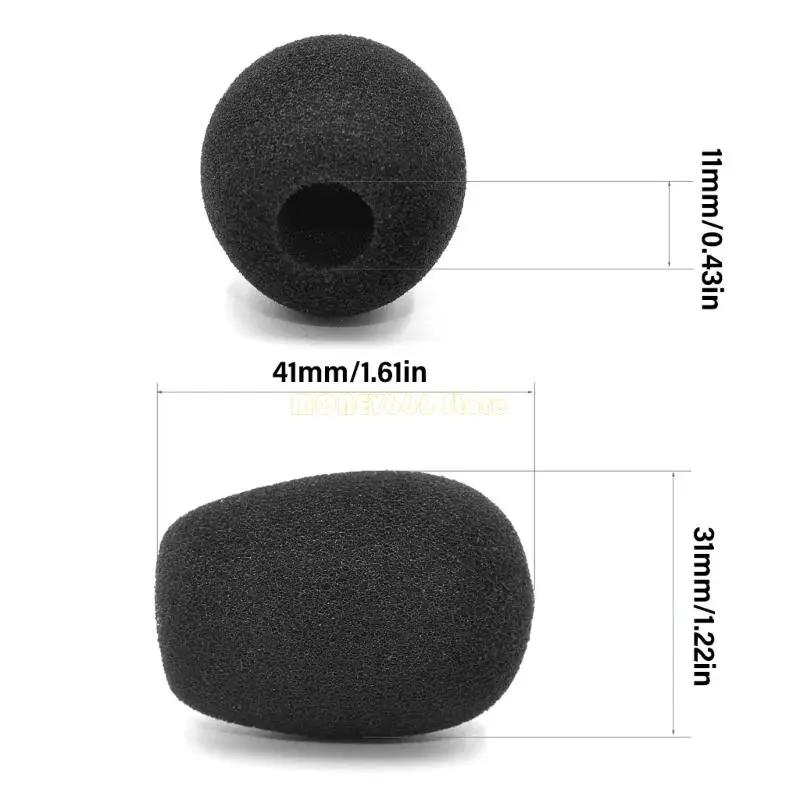 F62C إسفنجة واقية للميكروفون مضادة للحساسية للميكروفونات CloudII/Mix #6