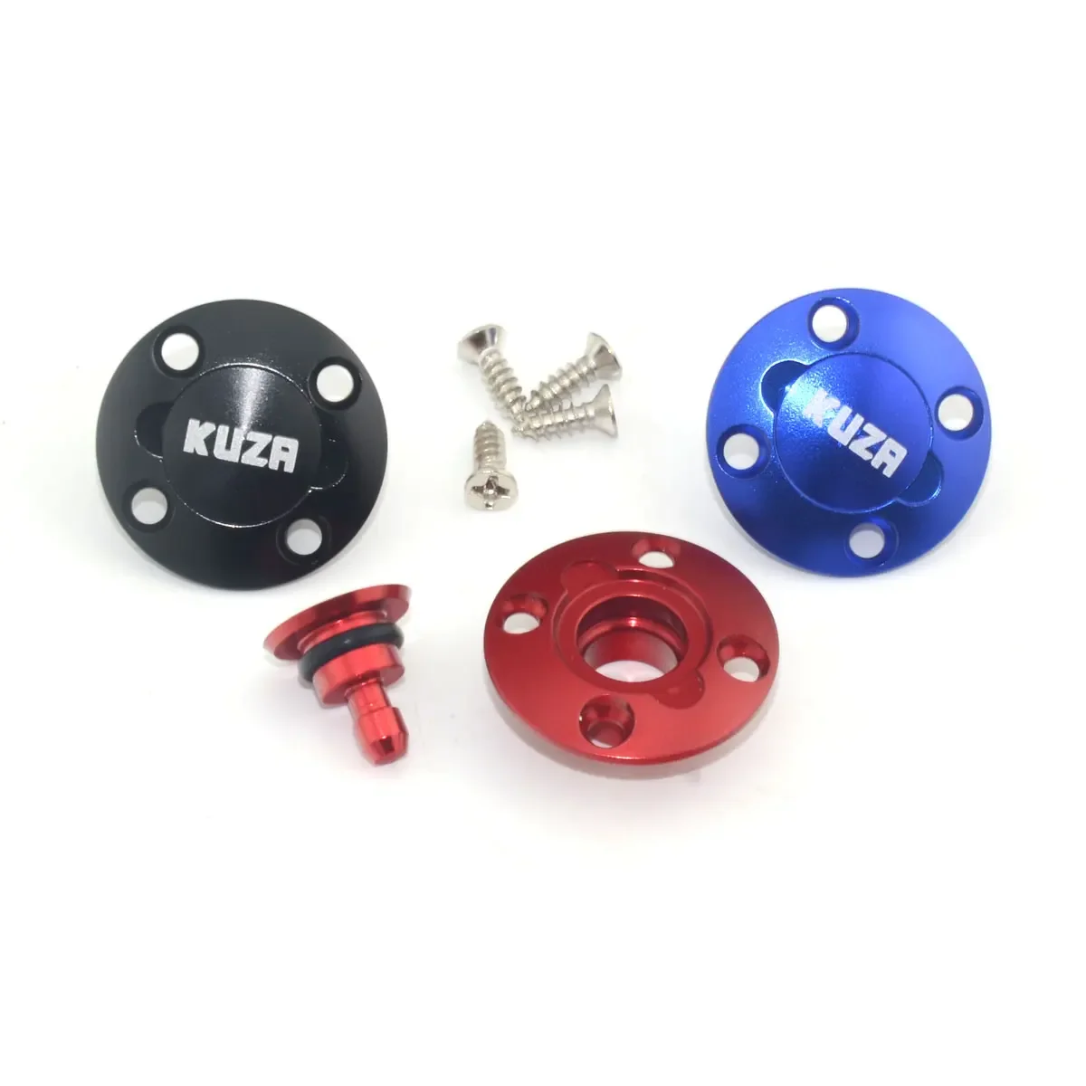 KUZA Aluminum Fuel Filler Dot Plug Port for RC Aircraft Smoking System Fuel Gas Airplane