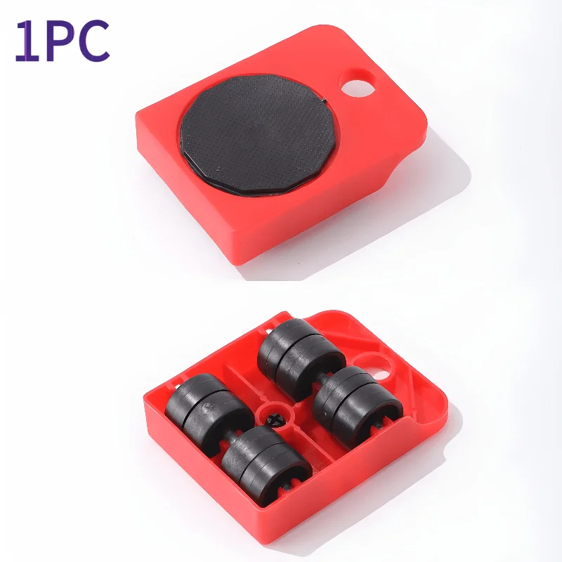 Heavy Duty Furniture Caster Wheels Effortless Relocation for Sofas Beds Multi-Surface Non-Slip Rubber Feet Locking Mechanism