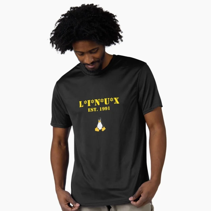 

Linux MASH-up Penguin Funny Command Humor Developer Gift t shirt for Software Engineer Graphic clothes All size Tops S-6XL