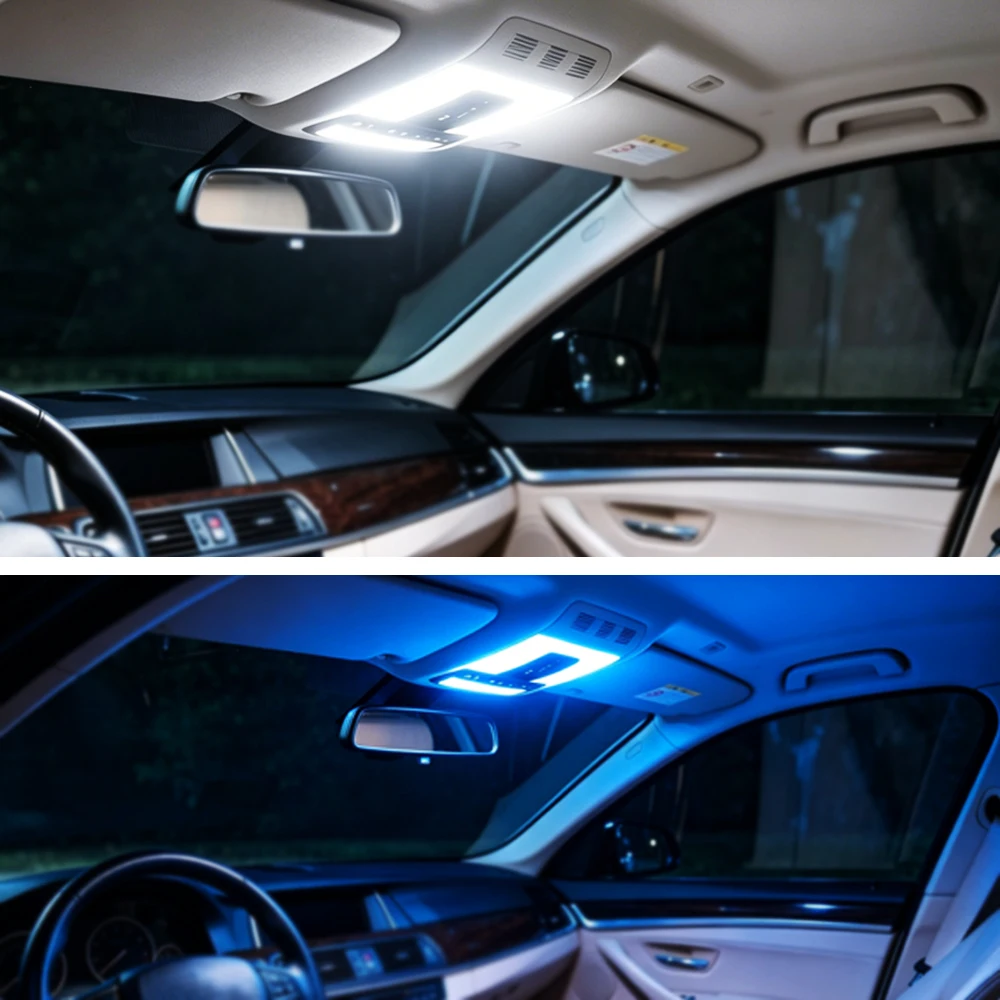Error Free LED Interior Light Kit for Honda Jazz Fit MK2 II 2009-2014 Premium Bright Dome Trunk Mirror Reading Lamps Canbus view 2