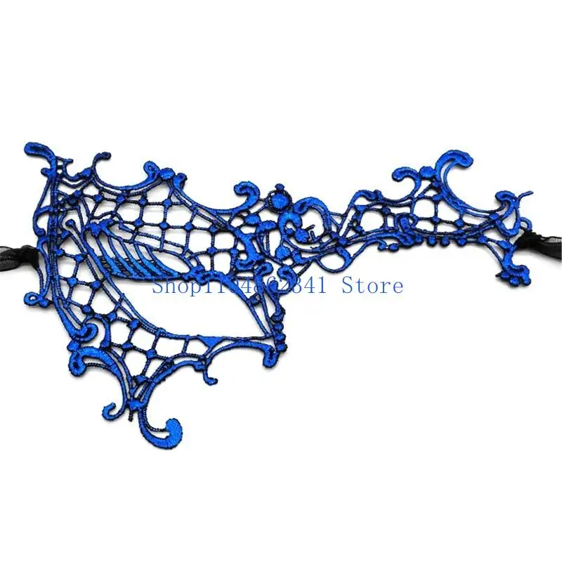 5asd مثير الدانتيل قناع العين الجوف تأثيري أقنعة تنكرية قناع نصف الوجه زي هالوين قناع العين الموت اللباس الملحقات