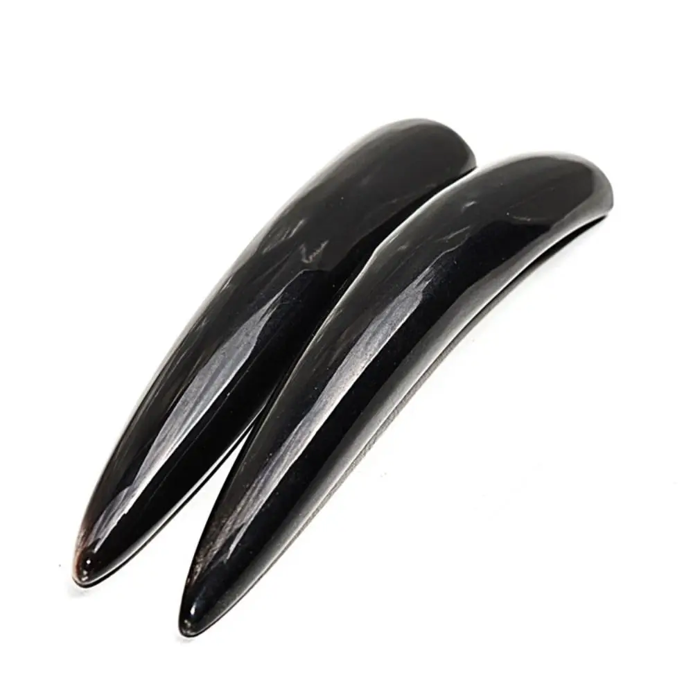 

Black Buffalo Horn Gua Sha Board SPA Relaxation Massage Scraping Bar Handhold Large Horn Scraping Tool Women