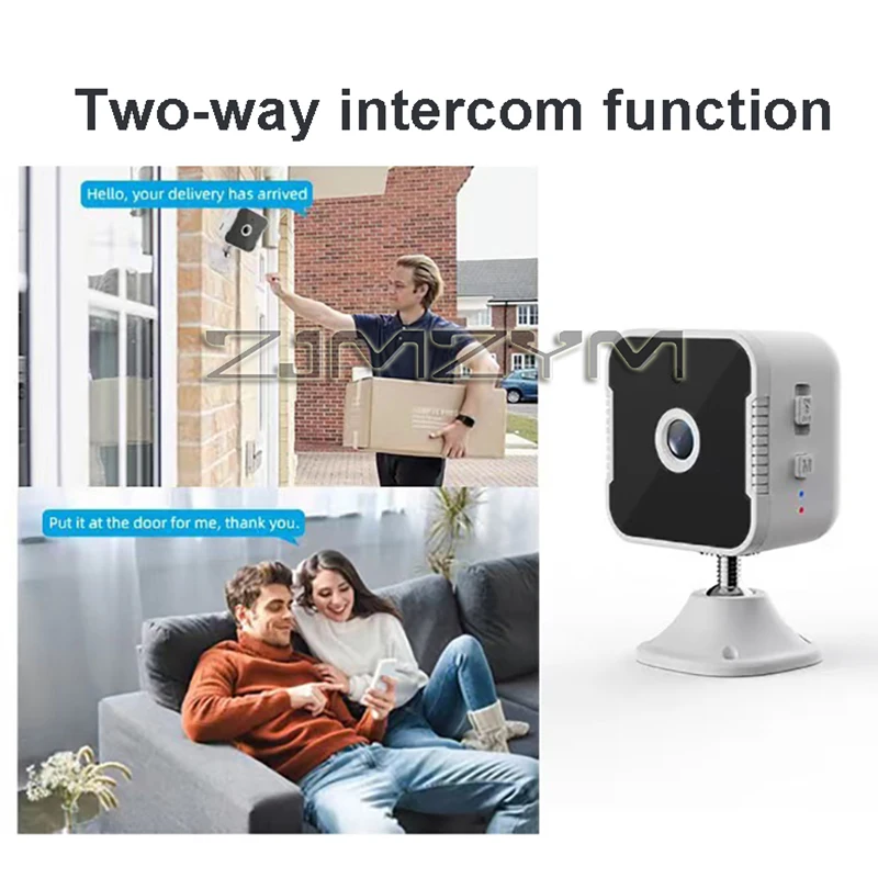 Wireless Monitor Night Vision 2 Way Audio Talk 1080P Surveillance Cameras Indoor Home Security Camera Wi-Fi Cam