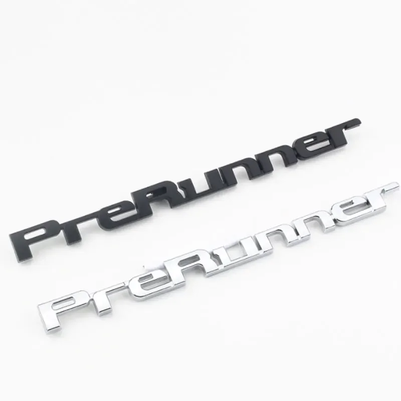 Prerunner original letter logo car stickers for Takuma 05-15 tailgate modified chrome standard accessories decals universal