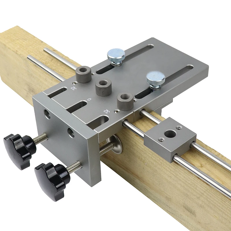 Gỗ Doweling Jig 6/8/10 Mm Puncher Định Vị Khoét Lỗ Hướng Dẫn Cho Đồ Nội Thất Cài Đặt Kết Nối Vị Trí Dụng Cụ