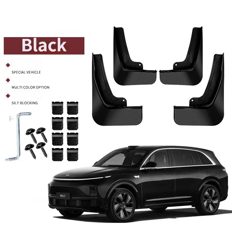 For Li Lixiang L7 2024 Restyling 2023 Car Non-destructive Baking Paint Mudguards Front & Rear Wheels Fenders Auto Accessories