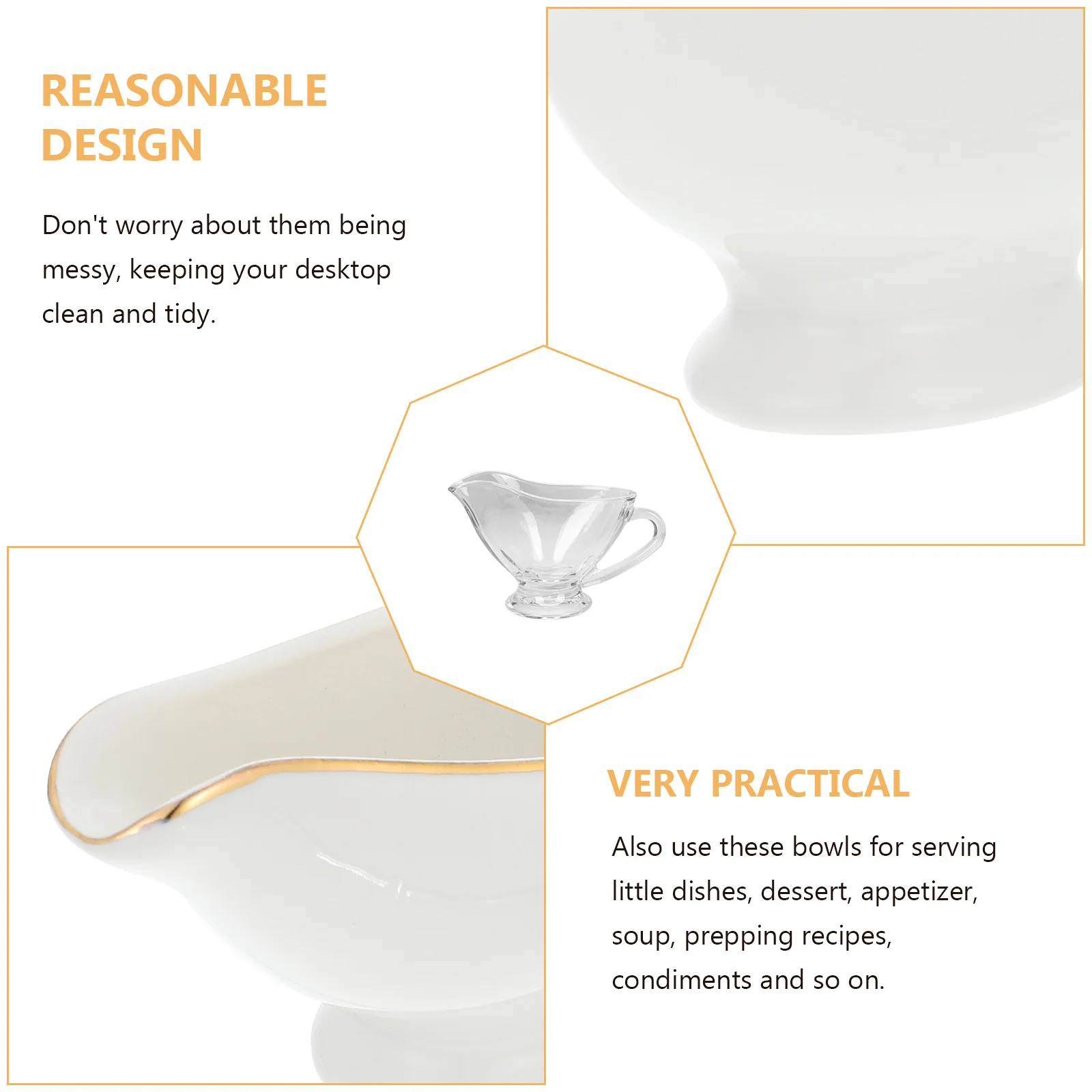 

Ceramic Soy Sauce Cup with Handle Small Lightweight Multipurpose Gravy Sauce Container for Home Cafe Restaurant Kitchen Supplies